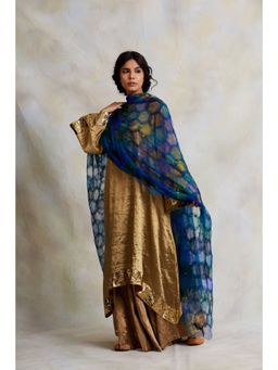 PRIYANKA RAAJIV - Indivar Patchwork Blue Dupatta
