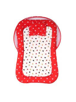 TIDY SLEEP - Red Baby Printed Gadda Mattress Set