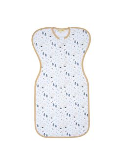 TIDY SLEEP - White Cotton Baby Printed Sleep Sack