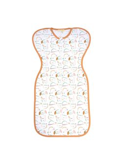 TIDY SLEEP - White Cotton Baby Printed Sleep Sack