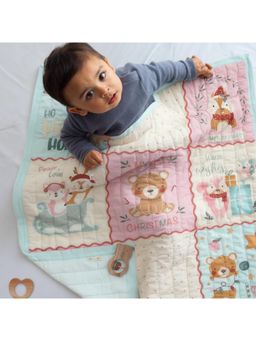 TIDY SLEEP - Multi-Color Soft Baby Bedding Xmas Printed Blanket