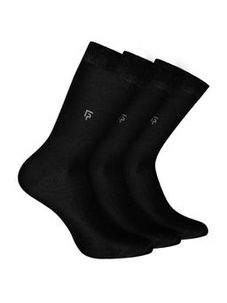 Footprints - Odour Free Organic Cotton Bamboo Men Formal Socks (Pack of 3)