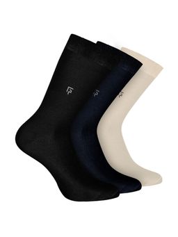 Footprints - Odour Free Organic Cotton Bamboo Men Formal Socks (Pack of 3)