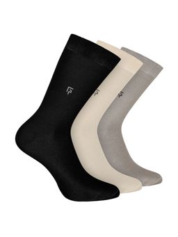 Footprints - Odour Free Organic Cotton Bamboo Men Formal Socks (Pack of 3)
