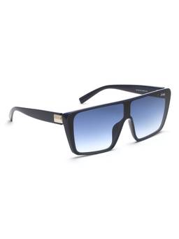 IRUS - Uv Protected Sunglasses for Men with Blue Coloured Gradient Polycarbonate Lens (141)
