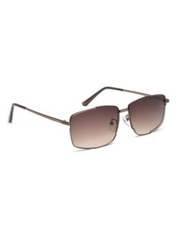 IRUS - Uv Protected Sunglasses for Men with Brown Coloured Gradient Polycarbonate Lens (61)