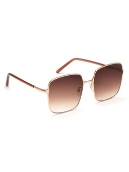 IRUS - Uv Protected Sunglasses for Women with Brown Coloured Gradient Polycarbonate Lens (57)