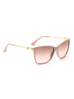 IRUS - Uv Protected Sunglasses for Women with Brown Coloured Gradient Polycarbonate Lens (57)
