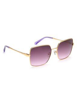 IRUS - Uv Protected Sunglasses for Women with Purple Coloured Gradient Polycarbonate Lens (56)