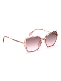 IRUS - Uv Protected Sunglasses for Women with Brown Coloured Gradient Polycarbonate Lens (53)