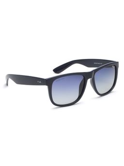 IRUS - Uv Protected Sunglasses for Men with Blue Coloured Polarized Tri Acetate Cellulose Lens (54)