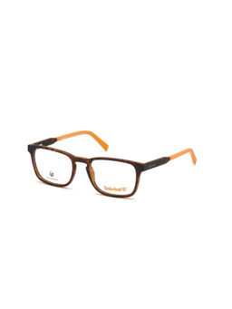 Timberland - Brown Square Eyeglass Frame for Men TB1624_52_052 (52)