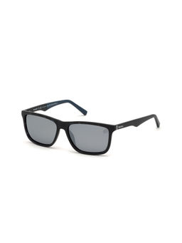 Timberland - Black Rectangle Sunglasses for Men TB9174_56_55D (56)