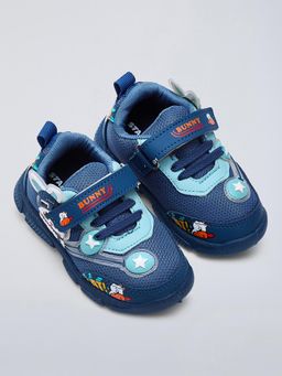 Hopscotch - Puppy Applique Sneakers