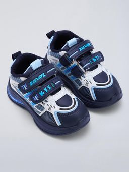 Hopscotch - Colorblock Double Velcro Athletic Shoes