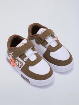 Hopscotch - Teddy Applique Sneakers
