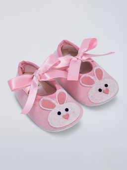 Hopscotch - 3D Bunny Applique Booties
