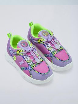 Hopscotch - LED Star Applique Shoes