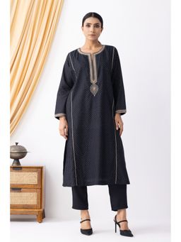 HAAVI BY PURAB - Aish Black Kurta