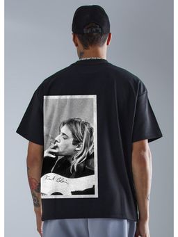 PRONK - Grunge Is Not Dead Men Oversized Graphic T-Shirt