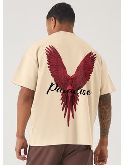 PRONK - Paradise Men Oversized Printed T-Shirt