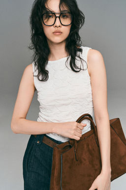 H&M - Women Brown Tote Bag
