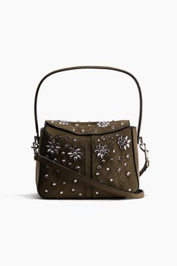 H&M - Women Green Embellished Crossbody Bag