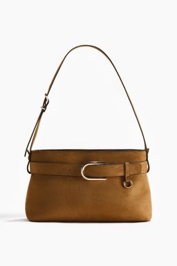 H&M - Women Brown Strap-Detail Shoulder Bag