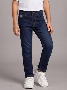 Allen Solly - Boys Navy Slim Fit Jeans