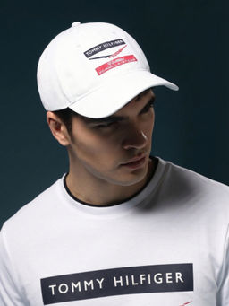 Tommy Hilfiger - F1 Cadillac Logo White Polyester Baseball Cap