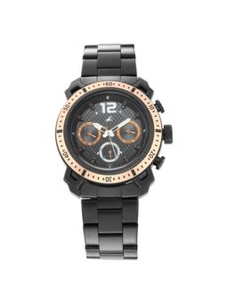 Fastrack - NN3193KM01 Black Dial Analog Watch for Men