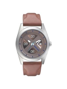 Fastrack - NN3218SL01 Brown Dial Analog Watch for Men