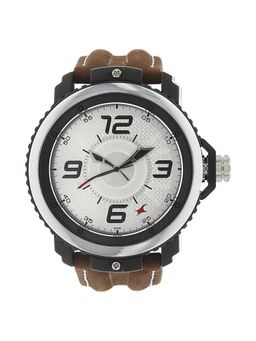 Fastrack - NN38017PL02 White Dial Analog Watch for Men