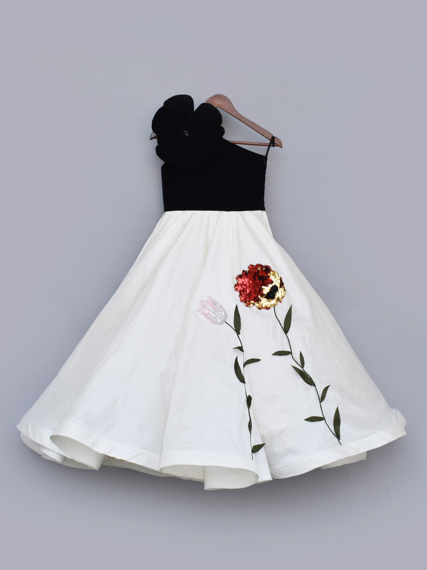 white frock for kids