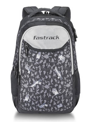 Fast Rack Backpack Buy Fastrack Black Polyester Backpack Online