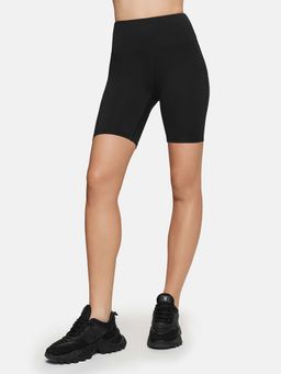 Cardio Bunny - Sculpting 4-Way Stretch Mid-Rise Pocket Regular Fit Sports Shorts
