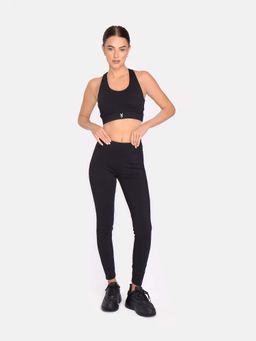 Cardio Bunny - Seamless Stretchable Sculpting High-Rise Skinny Fit Gym Tights