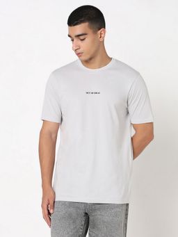 R&B - Typography Regular White T-Shirt