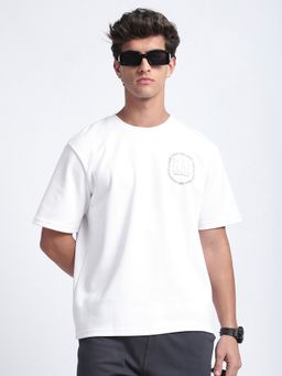 R&B - Graphic Regular White T-Shirt