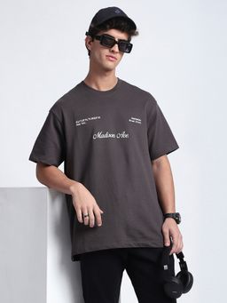 R&B - Charcoal Typographic Regular T-Shirt