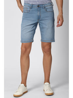 Peter England - Men Blue Shorts