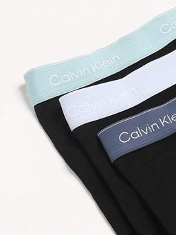 Calvin Klein - Multi-Color Solid Low Rise Trunks (Pack of 3)
