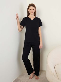 Sweet Dreams - Women'S Solid T-Shirt and Pyjama