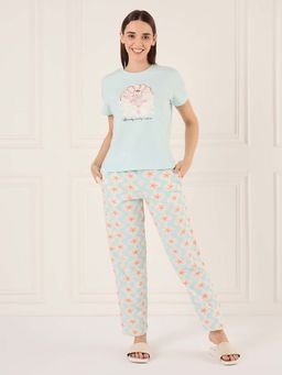 Sweet Dreams - Women'S Printed T-Shirt and Pyjama