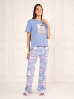 Sweet Dreams - Women'S Printed T-Shirt and Pyjama