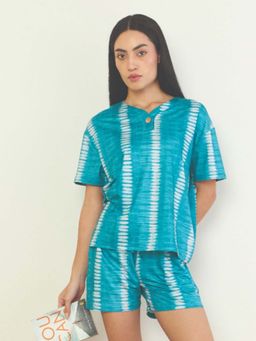 Sweet Dreams - Women'S Tie and Dye Top and Shorts