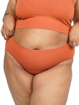 ButtChique - Hipster Panty With Full Hip Coverage - Coral