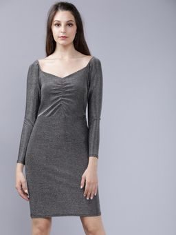 TOKYO TALKIES - Women Grey Sheath Dress