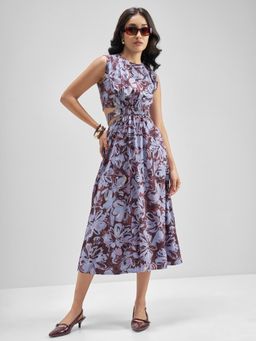 TOKYO TALKIES - Women Fit and Flare Midi Dress