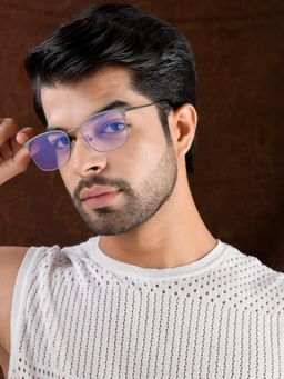 ROYAL SON - Square Black Latest Spectacles Frames for Men Women Sf0087-C1